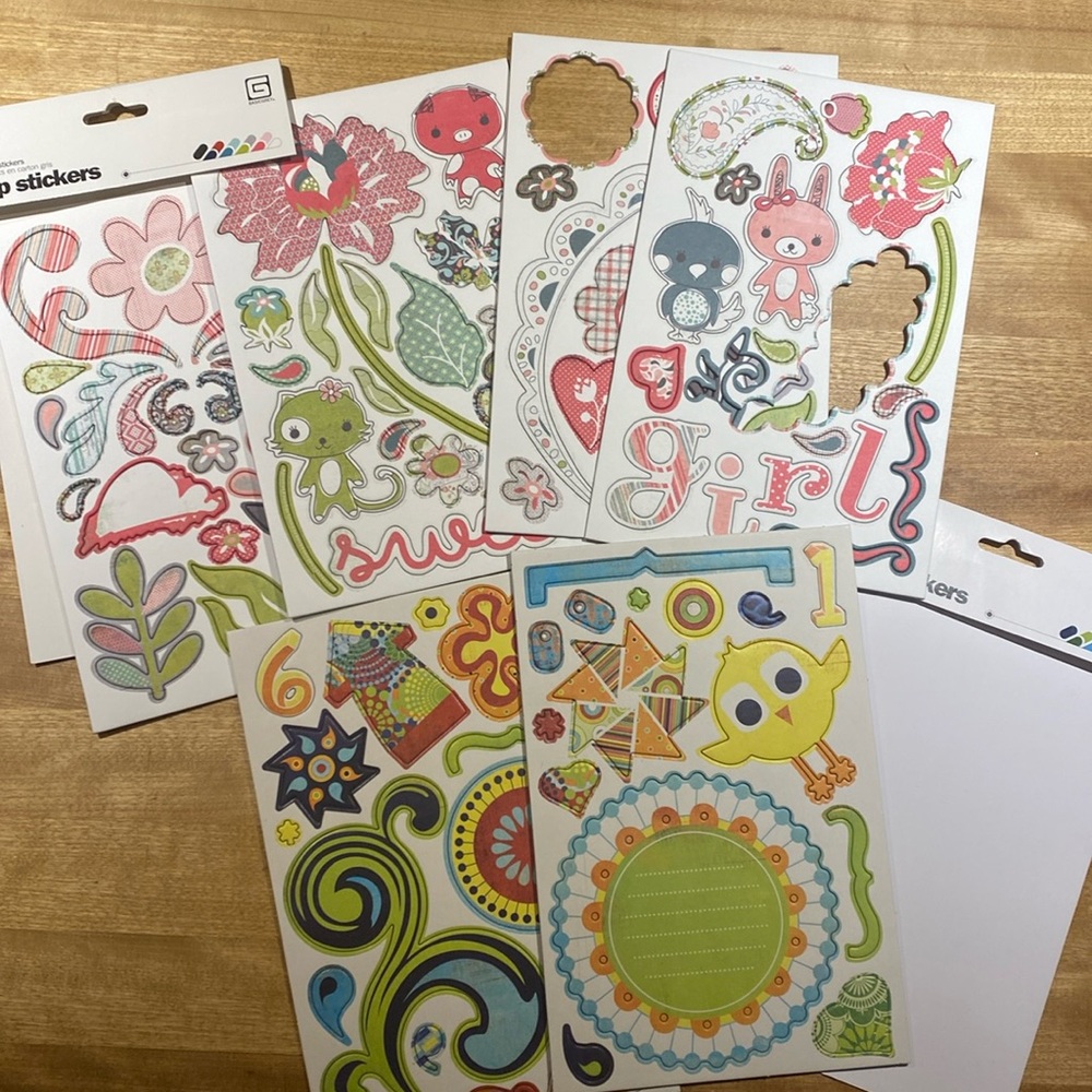 Basic Grey Chip Stickers